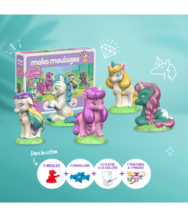 Mako Moulages Unicorns - L