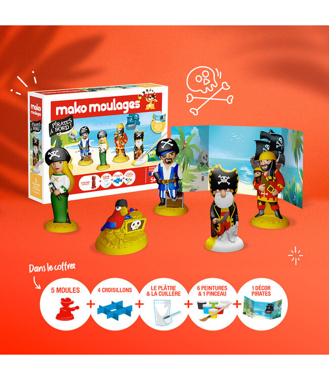 Mako Moulages Piraat - L