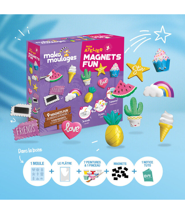 Mako Moulages Magneten - Fun