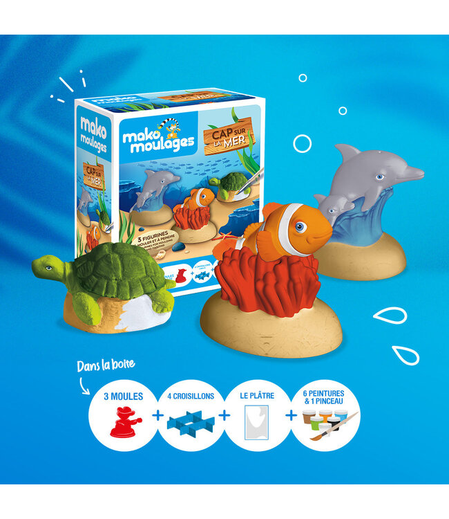 Mako Moulages Zee Dieren - M