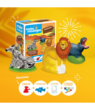 Mako Moulages Wilde Dieren - M