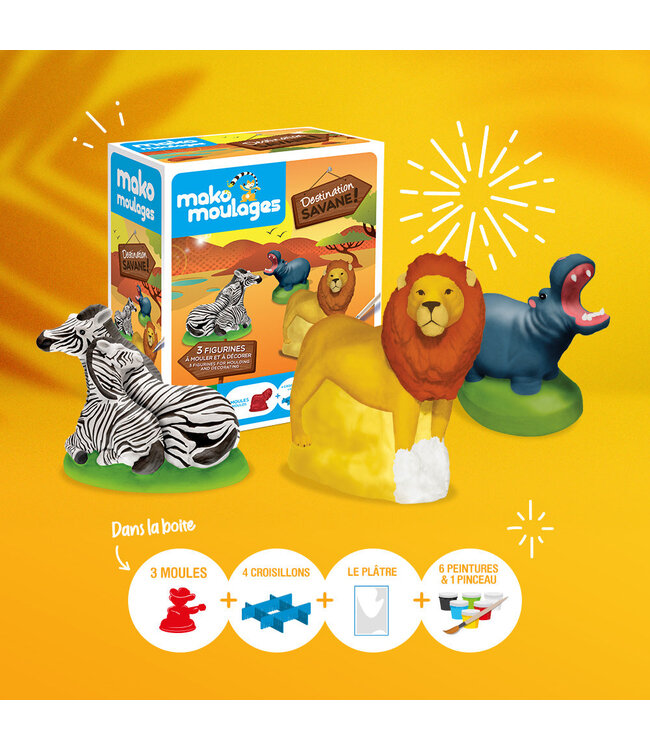 Mako Moulages Wilde Dieren - M