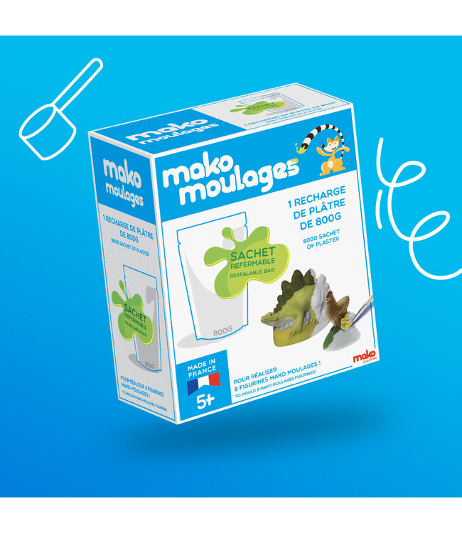 Mako Moulages Navulling Gips