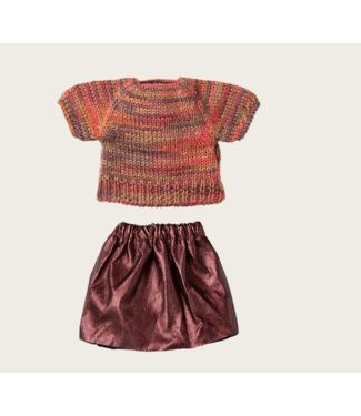 Maileg Rok en Gebreide Blouse Mama Muis