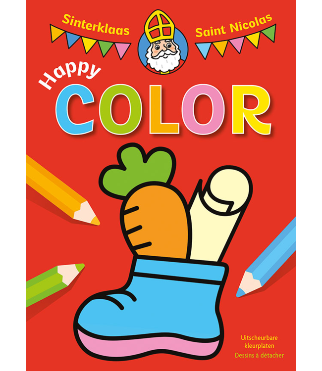 Deltas  Sinterklaas Happy Color Kleurblok