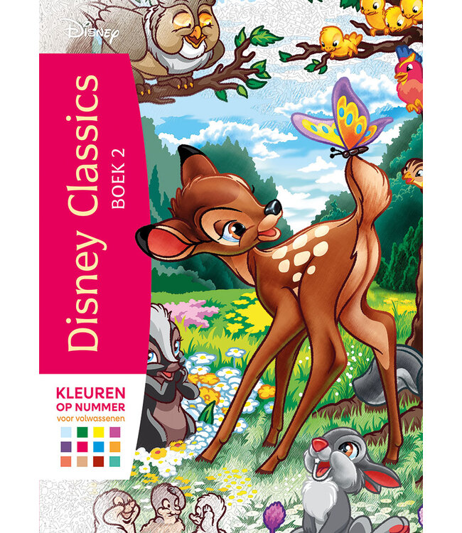 Deltas Disney Classics Kleurboek op nummer 2
