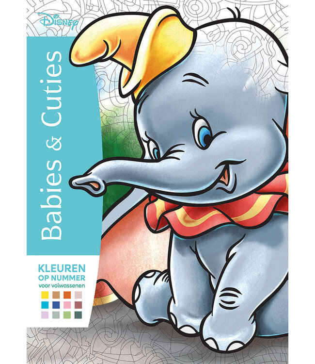 Deltas  Disney Babies & Cuties Kleuren op Nummer