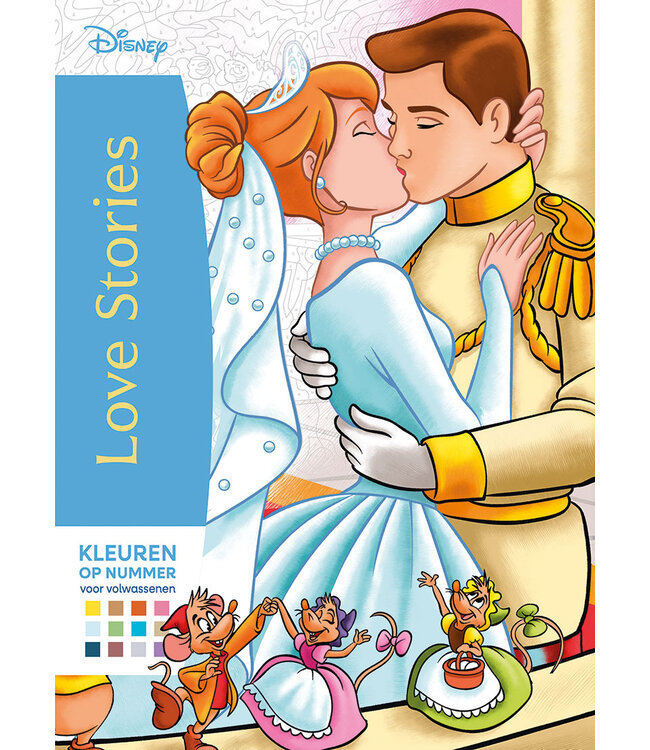 Deltas Disney Love Stories Kleuren op Nummer