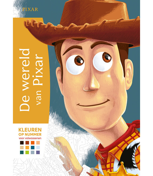 Deltas Disney Pixar Kleuren op Nummer