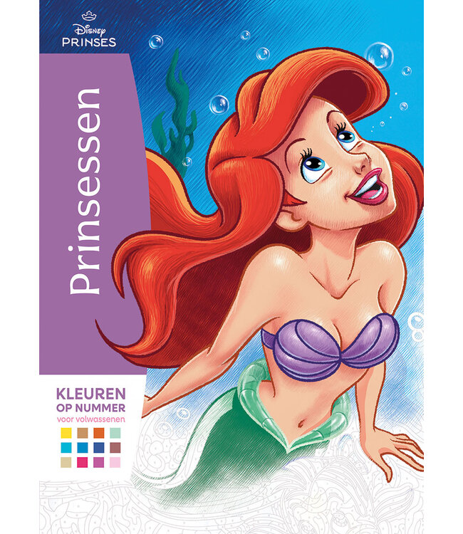 Deltas  Disney Prinsessen Kleuren op Nummer