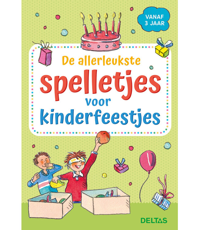 Deltas  De Allerleukste Spelletjes voor Kinderfeestjes