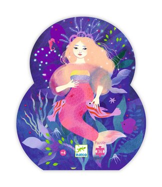 Djeco Puzzel Ella de Zeemeermin 36