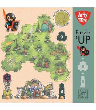 Djeco Arty Puzzl'Up Voras Furious 18