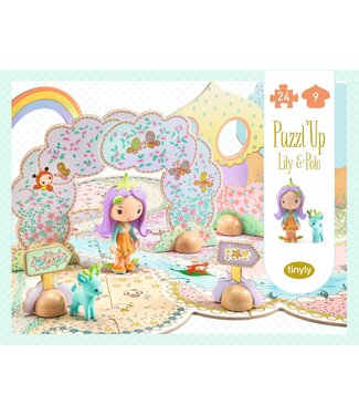 Djeco Tinyly Puzzl'Up Lily 33 Djeco Tinyly Puzzl'Up Lily 33