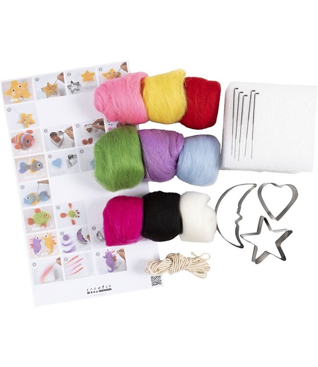 Creative Company Hobbyset Naaldvilten Zee Dieren