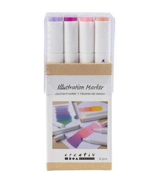 Creative Company Tekenstift Pastel 12stk