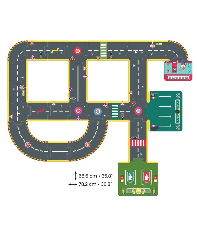 Djeco Circuit Puzzel 26