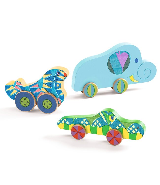 Djeco  Puzz & Roll Bariolo