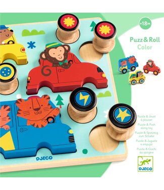 Djeco Puzz & Roll Kleur