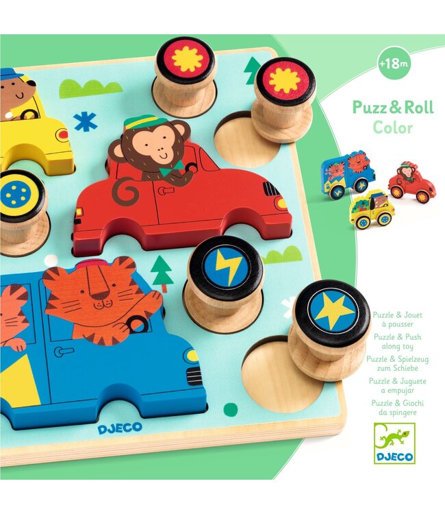 Djeco Puzz & Roll Kleur