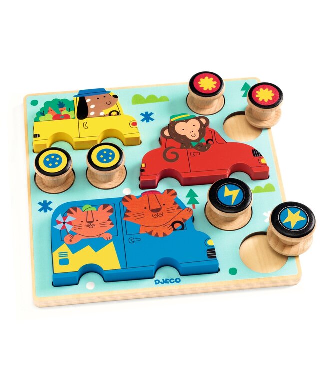 Djeco Puzz & Roll Kleur