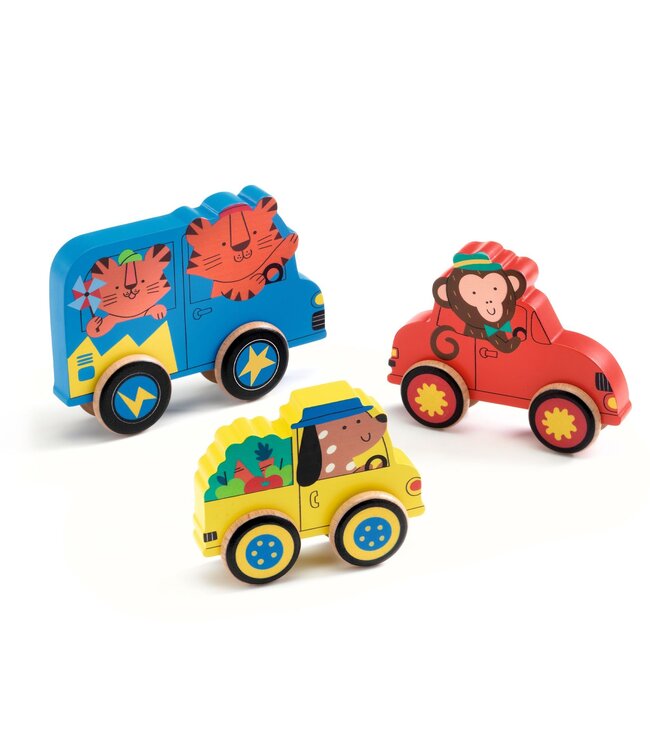 Djeco Puzz & Roll Kleur