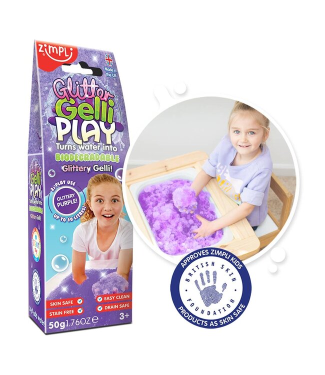Zimpli Glitter Gelli Play Paars