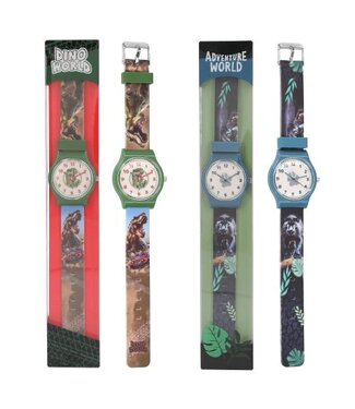 Depesche Dino World Horloge Assorti