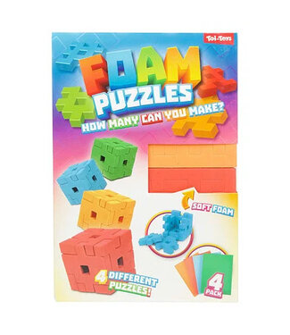 Fun 3D Puzzels – Foam Cubes