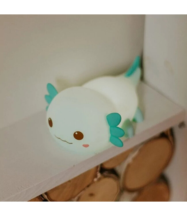 Mary's Axolotl Blauw