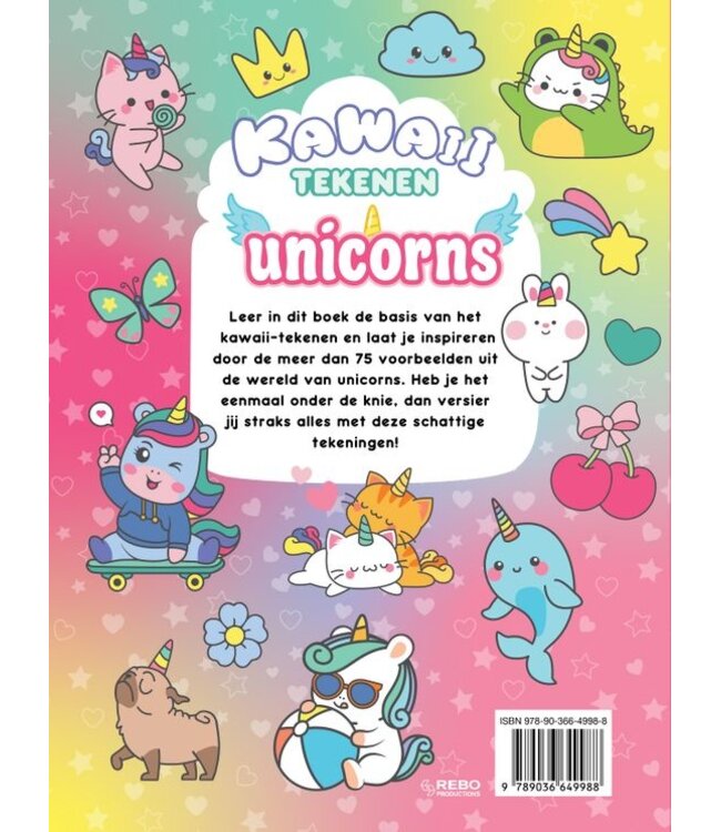 Rebo Kawaii Unicorns