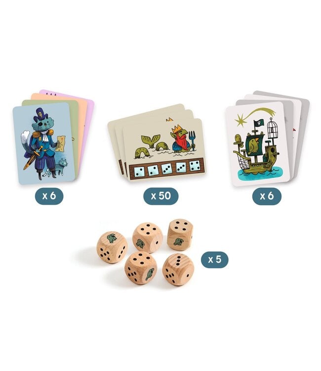 Djeco Spel Pirate Dice