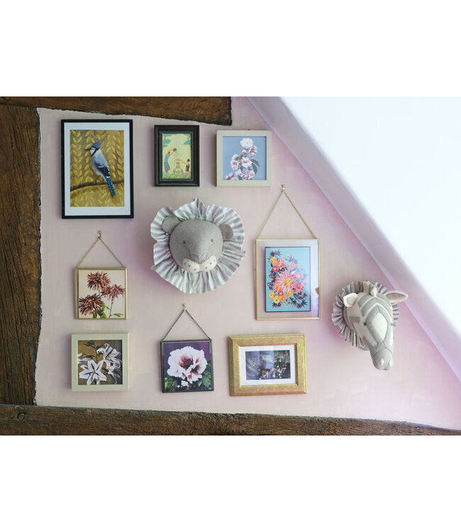 Fiona Walker Dierenkop Ruff Leeuw Grijs - Mini