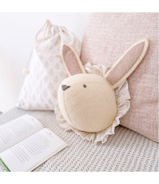 Fiona Walker Dierenkop Ruff Haas Grijs - Mini