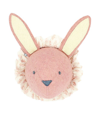 Fiona Walker Dierenkop Ruff Haas Roze - Mini