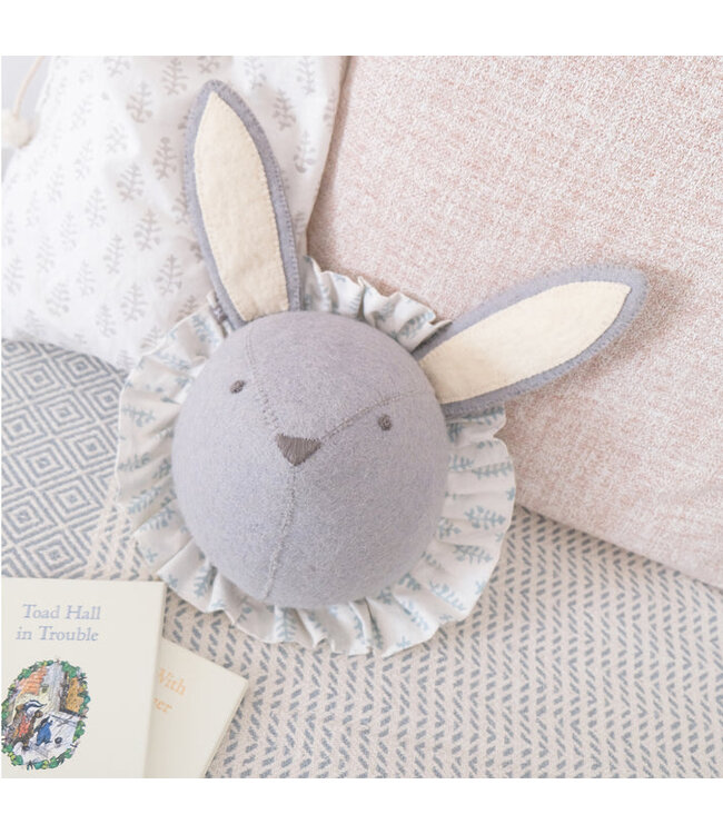 Fiona Walker Dierenkop Ruff Konijn Blauw - Mini