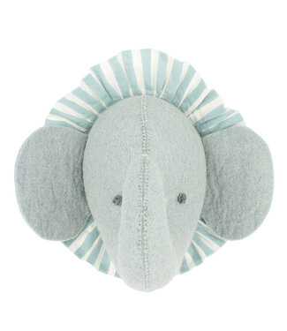 Fiona Walker Dierenkop Ruff Olifant Blauw - Mini