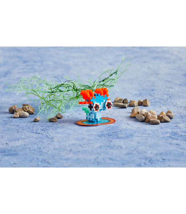 Plus-Plus Pet Packet- Axolotl - Blue