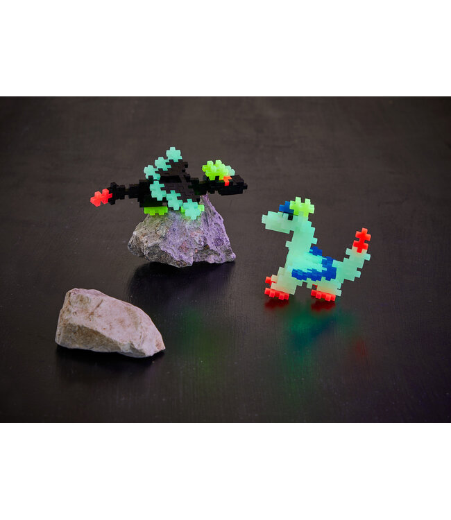 Plus-Plus Koker Glow Dragons