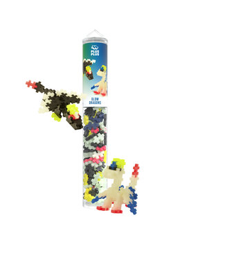 Plus-Plus Koker Glow Dragons