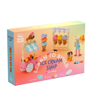 Plus-Plus Learn To Build - Ice Cream Shop
