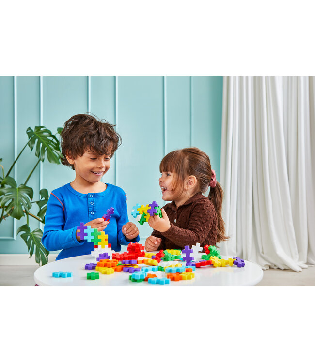 Plus-Plus Big Rainbow Mix - 100 Pcs