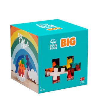 Plus-Plus Big Rainbow Mix - 100 Pcs