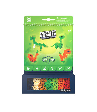 Plus-Plus Activity Pad - Dinosaurs