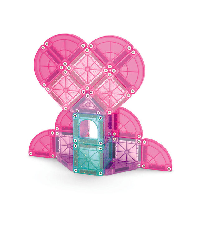 MAGNA-TILES MicroMAGS Heart to Heart 26 Travel Set