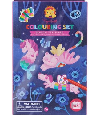 Tiger Tribe Colouring Set Magical Creatures