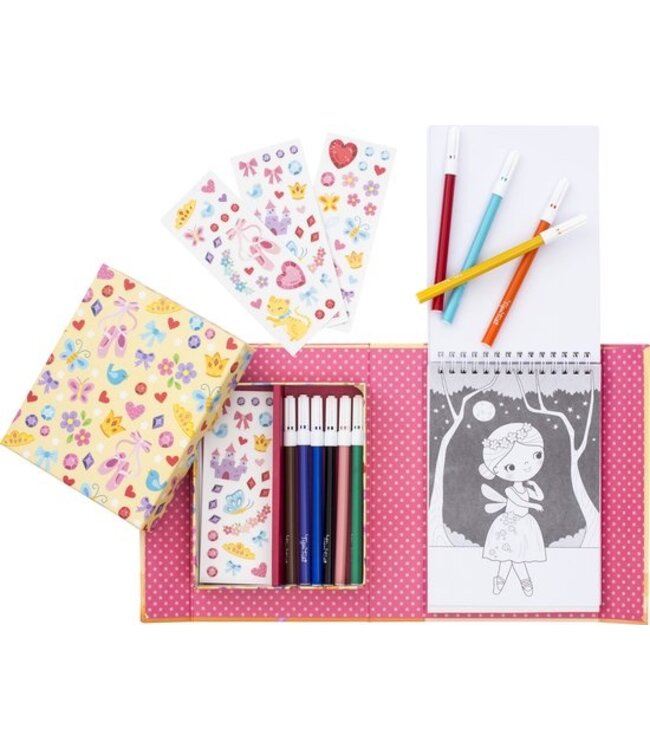 Tiger Tribe Colouring Set Ballet