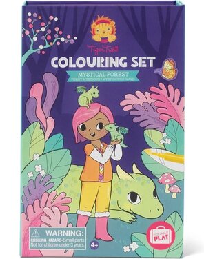 Tiger Tribe Colouring Set Mystical Forest