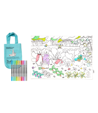 Eat Sleep Doodle Placemat Peter Rabbit