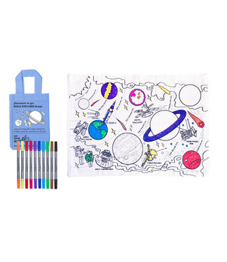 Eat Sleep Doodle Placemat Space